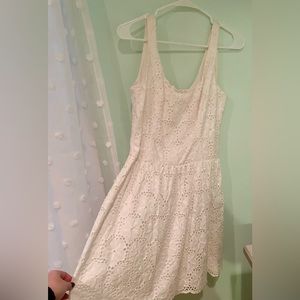 White lace Lilly Pulitzer dress, worn about 5-6 times.